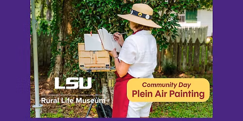 Community Days: Baton Rouge Plein Air