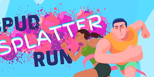 Spud Splatter Run & BOGO Book Fair Fest!