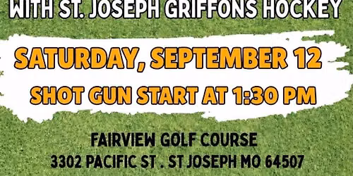 Golf Tournament with St. Joseph Youth Hockey