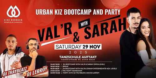 Intensive Urban kiz Bootcamp