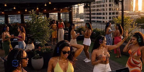 Austin Rooftop Silent Party: Labor Day Weekend