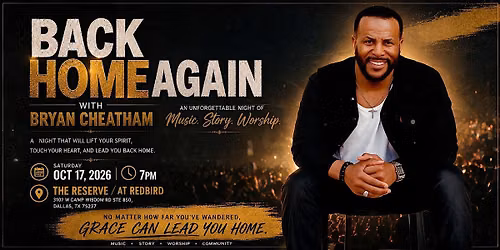 Back Home Again w\/ Bryan Cheatham