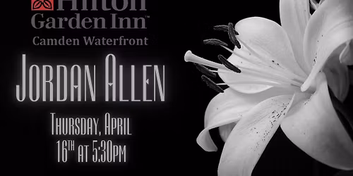 Jordan Allen at Hilton Garden Inn Camden Waterfront
