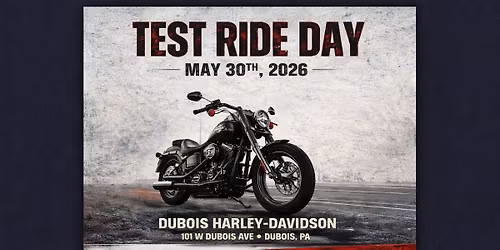 Test Ride Day!