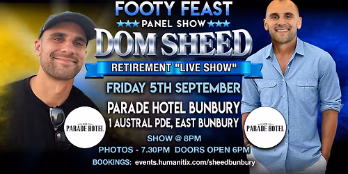 Dom Sheed Retirement "Live Show"