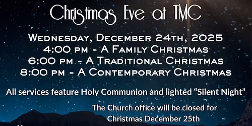Christmas Eve at Tomball Methodist Church