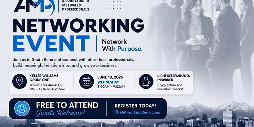 AMP Reno Networking Event
