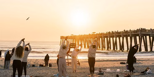 Sunset Yoga & Sound Bath by the Pier