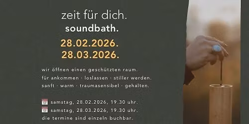 zeit f\u00fcr dich - soundbath