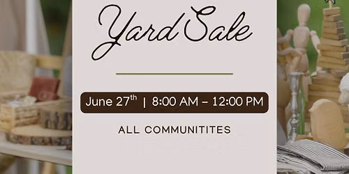 Community Yard Sale Day