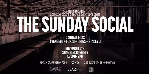 The Sunday Social @ Shambles Brewery