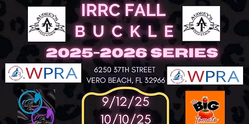 IRRC Buckle series #2 of 3 $250 added by Audrey\u2019s Feed & Tack