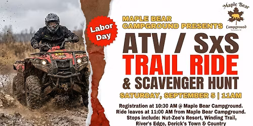 Labor Day Ride - Scavenger Hunt