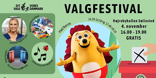 VALGFESTIVAL I H\u00d8JREBYHALLEN