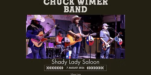 Chuck Wimer Band Plays Shady Lady Saloon