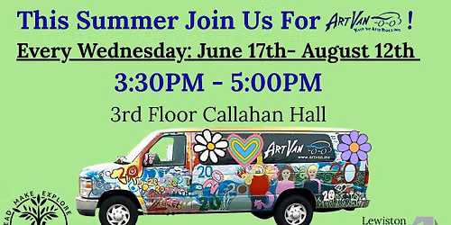 THIS SUMMER \u2013 MAKE ART WITH ARTVAN