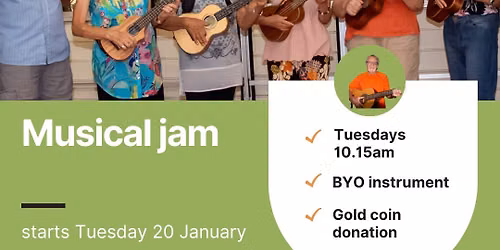 Musical Jam (Open social group for music and song)