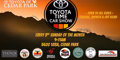 Toyota Time Car Show