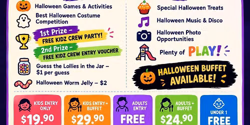 KIDZ CREW HALLOWEEN FAMILY NIGHT