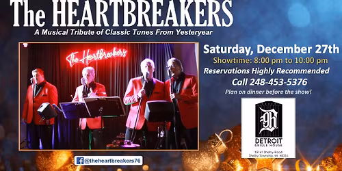 Celebrate the Holidays with The Heartbreakers