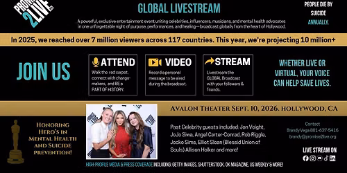 Promise2Live Global Livestream