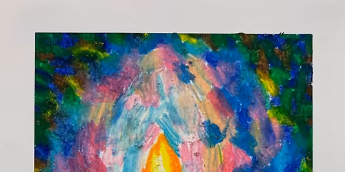Glowing Candle Oil Pastels with Paint Ur Art Out at Canopy Studio