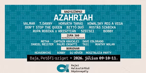 Bajai Hal\u00e1szl\u00e9f\u0151z\u0151 N\u00e9p\u00fcnnep\u00e9ly - PET\u0150FI SZIGET