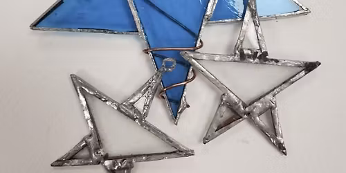 Stained Glass Quirky Xmas Stars