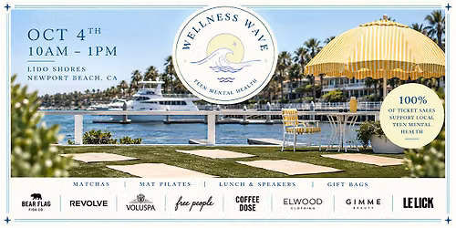 Wellness Wave:  A Teen Mental Health Charity Event