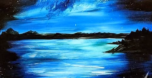 Weekday Deal-Milky Way Splash Paint Night Starting at $35 + $15 Candles!