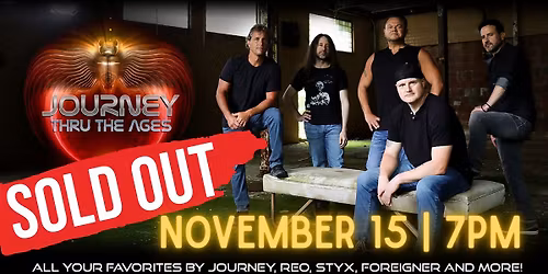 Journey Thru The Ages | A Journey Tribute Band
