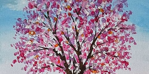 Cherry Blossom Hill Paint Event @ The Horse & Jockey Sutton Coldfield \ud83c\udfa8 No experience required