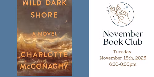 November Book Club - 'Wild Dark Shore' - 11\/18\/25