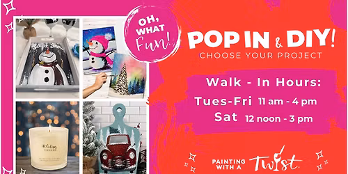 Pop In & DIY: Your Creative Daytime Escape! \ud83c\udfa8\u2728