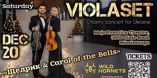 DEC 20 - MISSISSAUGA - Christmas Charity concert - \u00ab\u0429\u0435\u0434\u0440\u0438\u043a & Carol of the Bells\u00bb
