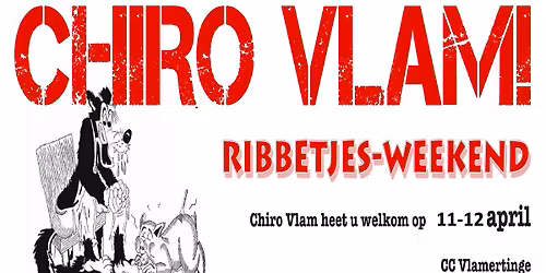 Ribbetjesweekend Chiro Vlam 2026