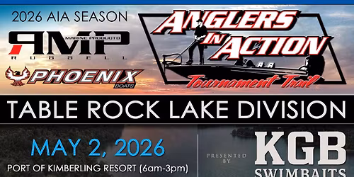 2026 Russell Marine Products AiA Tournament Trail - Table Rock Lake (3rd Event)