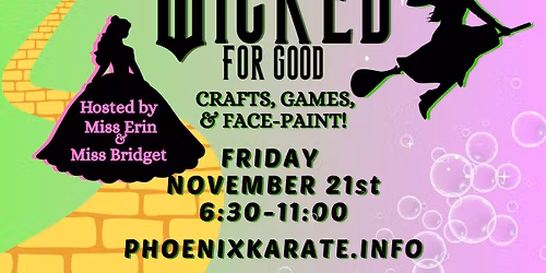 September Parents Night Out - Wicked 4 Good!