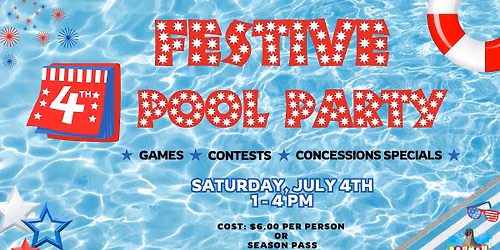 Festive 4th Pool Party