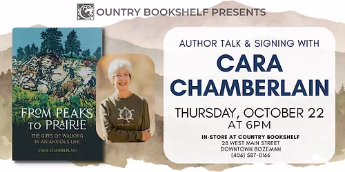 Author Talk with Cara Chamberlain
