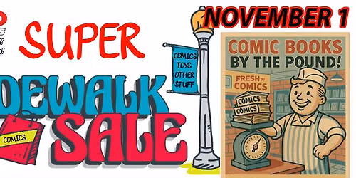 Fifth Annual Fall Sidewalk Sale *weather permitting