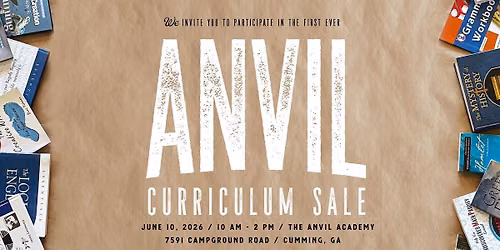 Anvil Academy Curriculum and Book Sale