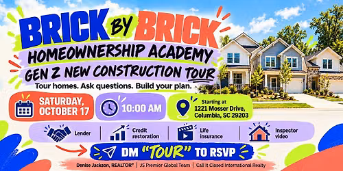 Brick by Brick Homeownership Academy: Gen Z New Construction Tour