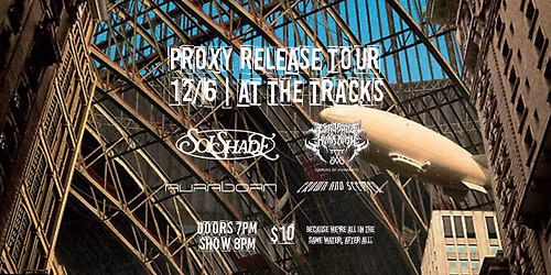 Solshade, Errors of Humanity, Auraborn, Crown and Scepter - At the Tracks