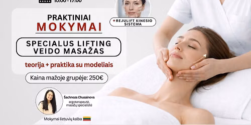 Praktiniai Mokymai: Specialus lifting veido masa\u017eas