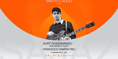 KURT ROSENWINKEL + FRANCESCO ZAMPINI TRIO  \/\/ PISA JAZZ REBIRTH 26