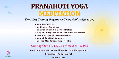San Francisco Meditation Training Program (Free)