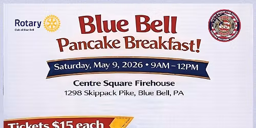 Blue Bell Pancake Breakfast