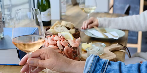 Rejegilde med ad libitum vin og rejer