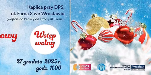 Koncert Ch\u00f3ru Mam w Domu Opieki Spo\u0142ecznej